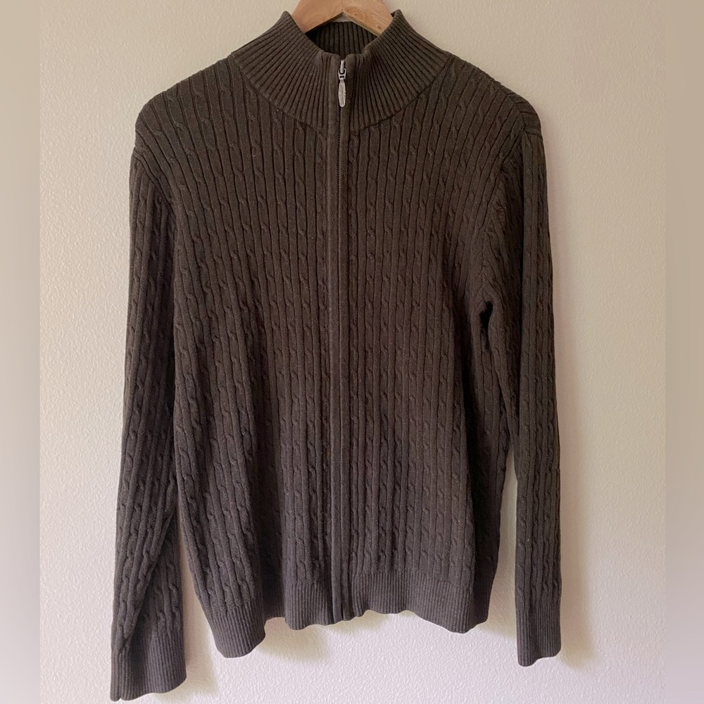 Eddie Bauer Sweater Zip Up